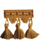 RM Coco Trim T1004 TASSEL FRINGE GOLD DIGGER