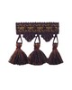RM Coco Trim T1004 TASSEL FRINGE PURPLE PEAK
