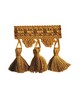 RM Coco Trim T1004 TASSEL FRINGE GOLD DIGGER
