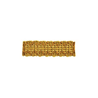 RM Coco Trim T1092 Braid Golden Shimmer in Tivoli Trim Book Gold Braided Trim  Fabric