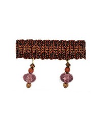 T1095 Beaded Fringe Purely Plum by   