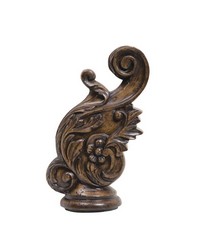 Impromptu Finial Walnut           by  Bravo Fabrics International LLC 