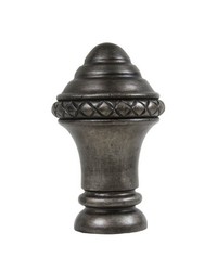Overture Finial Graphite         by  Scalamandre Wallcoverings 