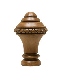 Overture Finial Pine             by  Kasmir Hardware 