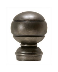 Rondo Finial Graphite         by  Scalamandre Wallcoverings 