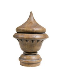 Staccato Finial Pickled Oak      by   
