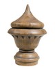 Kasmir Hardware Staccato Finial Pickled Oak     