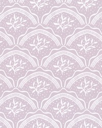 W7845 Vine Scallop 3 Lilac by  Novel 