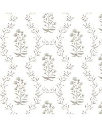 W7907 Perennials 1 Stone W7907-1 by  Stout Wallpaper 