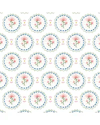 W7912 Orchard 5 Jewel W7912-5 by  Stout Wallpaper 