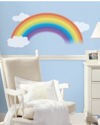 OVER THE RAINBOW PEEL  STICK GIANT WALL DECAL by  Roommates 