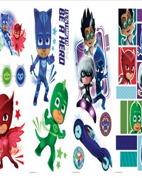 PJ MASKS PEEL AND STICK WALL DECALS by  Roommates 