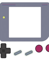 NINTENDO GAMEBOY DRY ERASE GIANT PEEL AND STICK WALL DECALS by  Roommates 