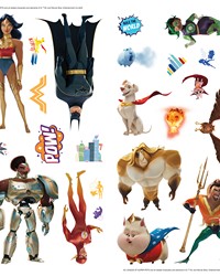 DC League Of Super-Pets Wall Decals by   