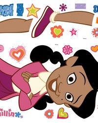 Red The Proud Family Penny Giant Wall Decals by   