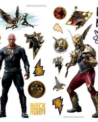 Black Adam Wall Decals by   