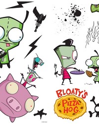 Invader Zim Wall Decals by   