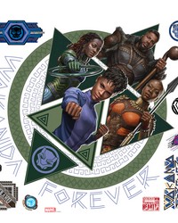 Wakanda Forever Giant Wall Decals by   