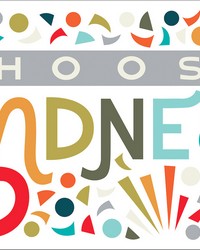 Rainbow Choose Kindness Giant Peel & Stick Wall Decal by  Roommates 