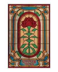 Stranger Things Creel House Rose Window Xl Giant Peel & Stick Wall Decal by   