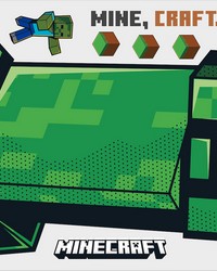 Minecraft Creeper Giant Wall Decals by   