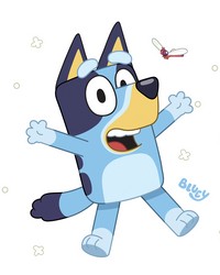 Bluey Character Wall Decals by   
