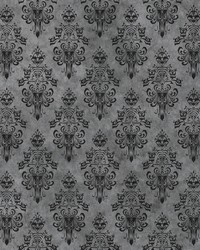  Disney Haunted Mansion Grey Peel & Stick Wallpaper by  Roommates 