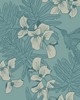1838 Wallcoverings HUMMINGBIRD (WP) # 03 SEAFOAM