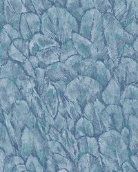 Tranquil 04 Lagoon by  1838 Wallcoverings 