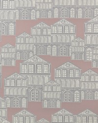 Maison 02 Rose by  1838 Wallcoverings 