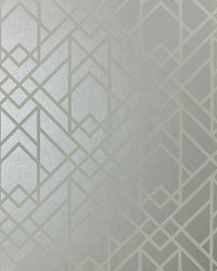 Metro 05 Soft Grey by  1838 Wallcoverings 