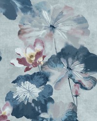 Water Lilies 03 Blue Dusk by   