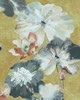 1838 Wallcoverings WATER LILIES (WP) # 05 HONEY