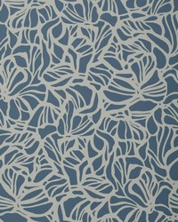 Purity 03 Prussian Blue by  1838 Wallcoverings 