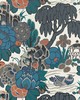 1838 Wallcoverings MANDARIN GARDEN (WP) # 03 INK