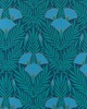 1838 Wallcoverings FLORAL FANFARE (WP) # 04 CORNFLOWER