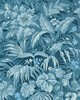 1838 Wallcoverings PALMETTE (WP) 02 BLUE HUE