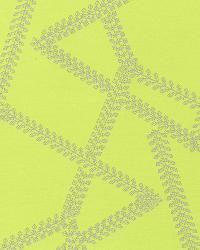 Cross Vines Lime by  Robert Allen 