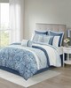 Olliix Shawnee 8 Piece Comforter Set Blue