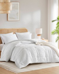 Gigi White Comforter Mini Set Twin by   