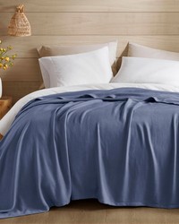 Bamboo Cotton Navy Rayon from Bamboo Cotton Blanket by   