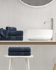 Olliix 500GSM Plush 6pc Towel Set Navy