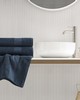 Olliix 500GSM Plush 2pc XL Towel Set Navy