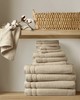 Olliix Quick Dry 100% Cotton 12pc Towel Set Beige