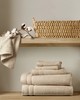 Olliix Quick Dry 100% Cotton 6pc Towel Set Beige