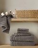 Olliix Quick Dry 100% Cotton 6pc Towel Set Grey
