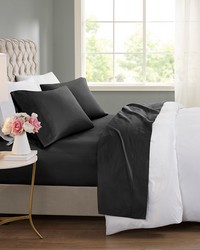 600 Thread Count Sheet Set Cal Black by   