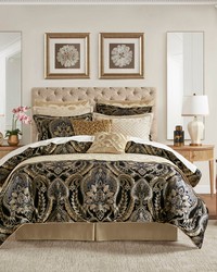 Julius Black Comforter Set King by   