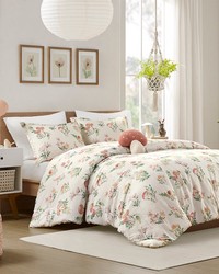 Gwen Green Mushroom Garden Comforter Set Queen by   