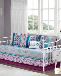Joni Purple Daybed Set by   